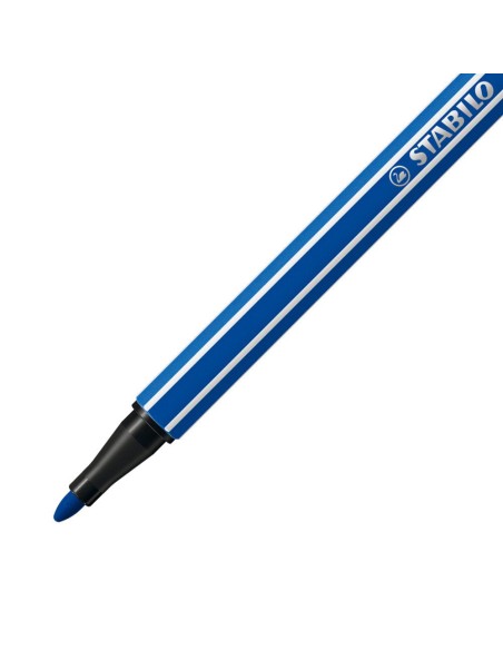  C/10 rotulador stabilo pen 68 azul marino nº32 punta 1,omm 